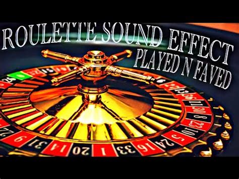 roulette sound